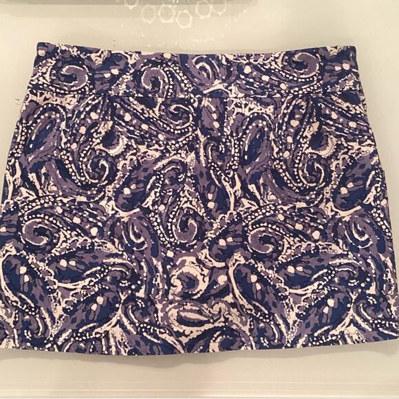 Paisley Women’s Size 16 Blue Skort in Excellent Preowned Condition. - Picture 2 of 5